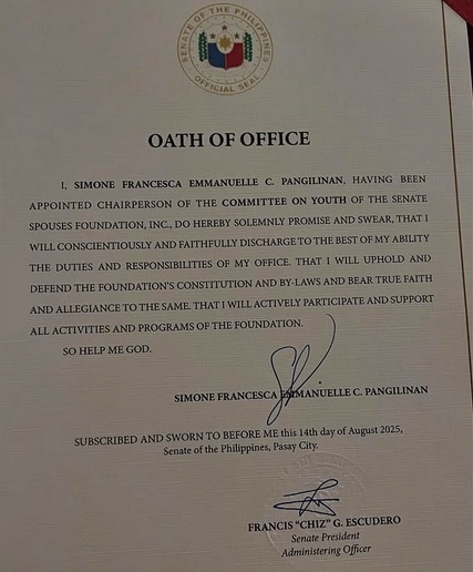Frankie Pangilinan Appointment