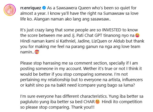 IG caption