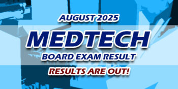 MedTech Board Exam Result August 2025 JUST RELEASED