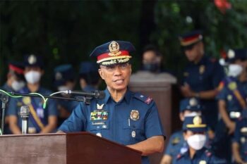 PNP Chief Nicolas Torre III