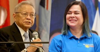 PhilConSa chief Reynato Puno, Sara Duterte