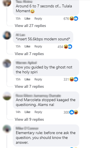 Bato dela Rosa - Comments