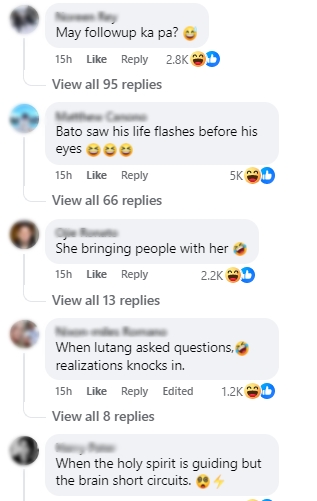 Bato dela Rosa - Comments