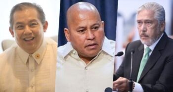 Bato dela Rosa, Tito Sotto, Martin Romualdez