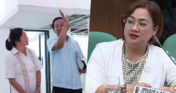 First Lady Liza Marcos, Sarah Discaya