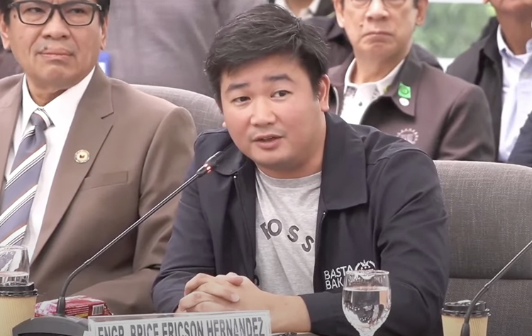 Former DPWH Engr. Brice Hernandez