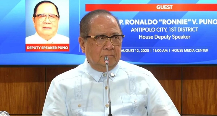 House Deputy Speaker Ronaldo Puno