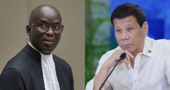 ICC Prosecutor Mame Mandiaye Niang, Rodrigo Duterte
