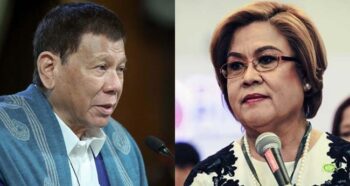 Leila de Lima, Rodrigo Duterte