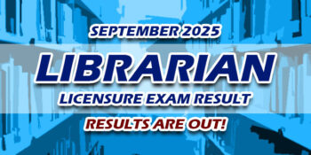 Librarian Licensure Exam Result September 2025 JUST RELEASED