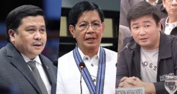 Ping Lacson, Brice Hernandez, Jinggoy Estrada
