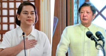 Sara Duterte, Bongbong Marcos