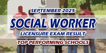 Social Worker Licensure Exam Result September 2025 TOP PERFORMING SCHOOLS