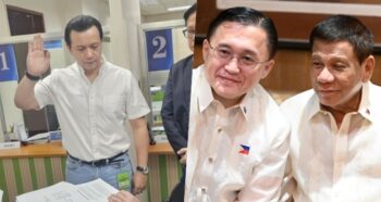Antonio Trillanes, Rodrigo Duterte, Bong Go