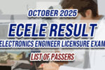 ECELE Result October 2025 LIST OF PASSERS
