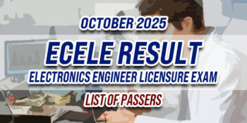 ECELE Result October 2025 LIST OF PASSERS