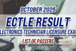 ECTLE Result October 2025 LIST OF PASSERS