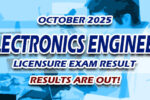 Electronics Engineer Licensure Exam Result October 2025 JUST RELEASED