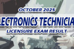 Electronics Technician Licensure Exam Result October 2025