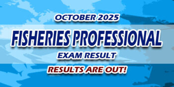 Fisheries Professional Exam Result October 2025 JUST RELEASED