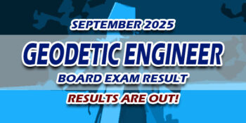 Geodetic Engineer Board Exam Result September 2025 JUST RELEASED