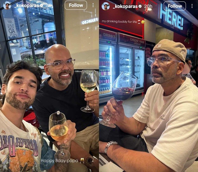 Kobe Paras, Benjie Paras 1