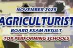 Agriculturist Board Exam Result November 2025 TOP PERFORMING SCHOOLS