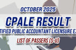 CPALE Result October 2025 LIST OF PASSERS (S-U)