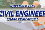 Civil Engineer Board Exam Result November 2025