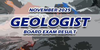 Geologist Board Exam Result November 2025