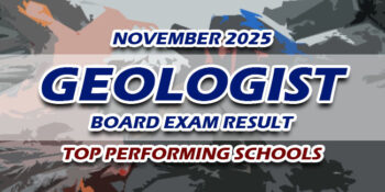 Geologist Board Exam Result November 2025 TOP PERFORMING SCHOOLS