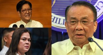 Lucas Bersamin, Bongbong Marcos, Sara Duterte