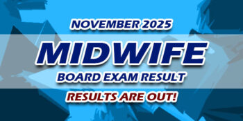 Midwife Board Exam Result November 2025 JUST RELEASED