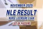 NLE Result November 2025 LIST OF PASSERS
