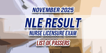 NLE Result November 2025 LIST OF PASSERS