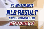 NLE Result November 2025 LIST OF PASSERS (J-L)