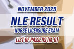 NLE Result November 2025 LIST OF PASSERS (M-O)