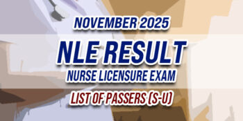 NLE Result November 2025 LIST OF PASSERS (S-U)