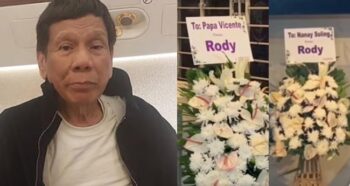 Rodrigo Duterte, Flowers for Parents