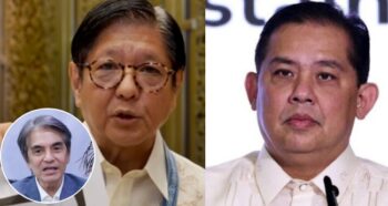 Toby Tiangco, Bongbong Marcos, Martin Romualdez