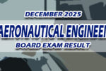 Aeronautical Engineer Board Exam Result December 2025