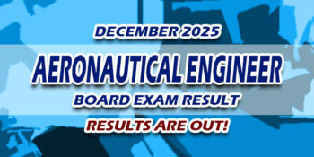 Aeronautical Engineer Board Exam Result December 2025 JUST RELEASED