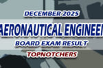 Aeronautical Engineer Board Exam Result December 2025 TOPNOTCHERS