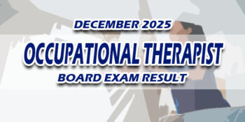 Occupational Therapist Board Exam Result December 2025