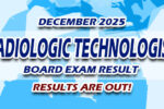 Radiologic Technologist Board Exam Result December 2025 JUST RELEASED