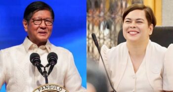 Sara Duterte, Bongbong Marcos
