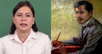 Sara Duterte, Rizal Day