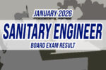 Sanitary Engineer Board Exam Result January 2026