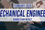 Mechanical Engineer Board Exam Result February 2026