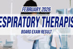 Respiratory Therapist Board Exam Result February 2026